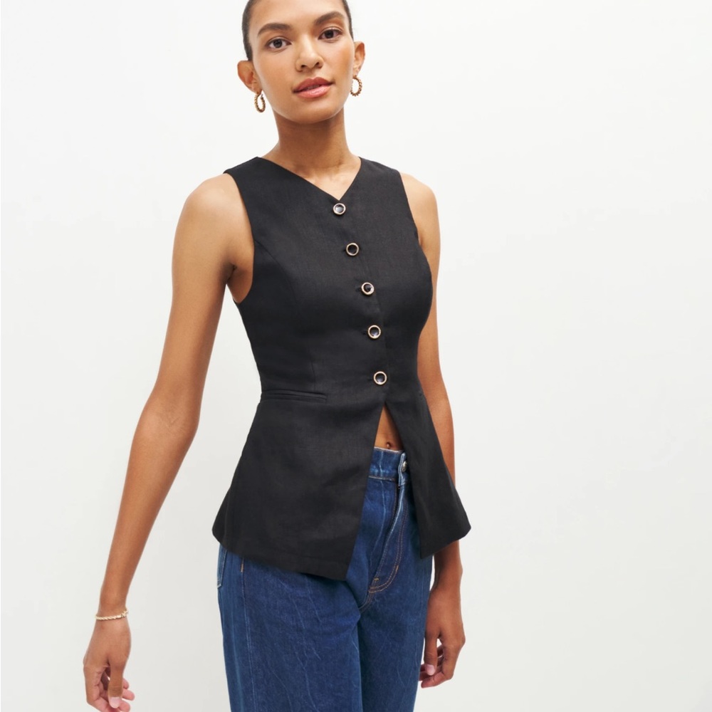 Aspen Linen Top